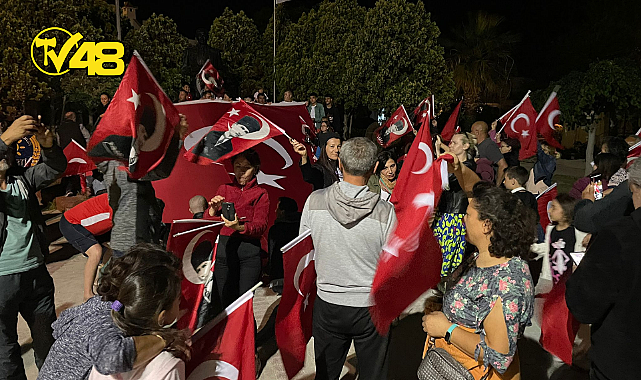 ÖREN&#039;DE FENER ALAYI COŞKUSU