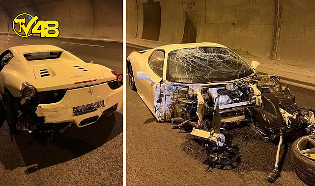 ÜNLÜ MODİFİYECİ ÜNAL TURAN, 14 MİLYON LİRALIK ARACIYLA KAZA YAPTI!