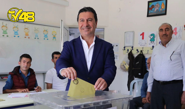 BODRUM BELEDİYE BAŞKANI AHMET ARAS 2. TUR İÇİN OYUNU KULLANDI