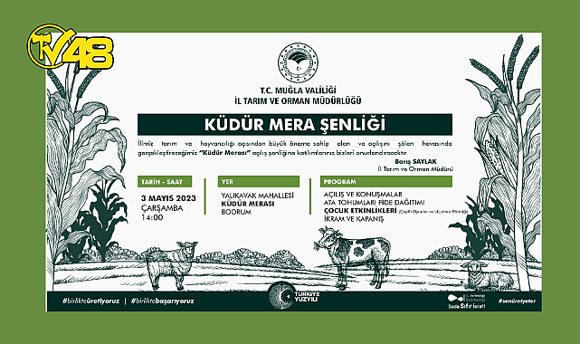 BODRUM YALIKAVAK&#039;IN EN DEĞERLİ MERASI KÜDÜR&#039;DE MERA ŞENLİĞİ VAR!