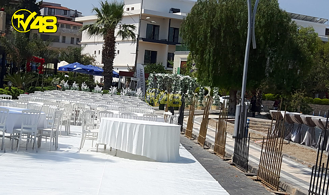 DÜĞÜN ORGANİZASYONU İÇİN YOLU KAPATTILAR, GÜLLÜK HALKI İSYANDA!