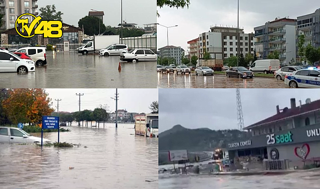 KUVVETLİ YAĞIŞLAR SONRASI TÜM ÜLKEYİ SEL VURDU