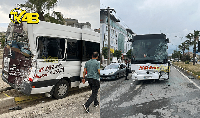 MİLAS ADLİYE KAVŞAĞINDA YARALANMALI KAZA!
