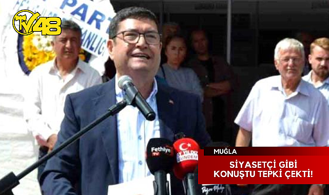 SİYASETÇİ GİBİ KONUŞTU TEPKİ ÇEKTİ!