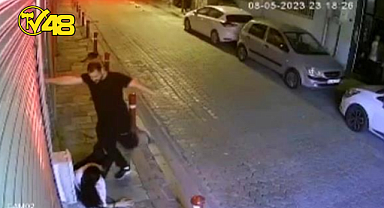 SOKAK ORTASINDA ESKİ SEVGİLİSİNİ ÖLDÜRESİYE DÖVDÜ