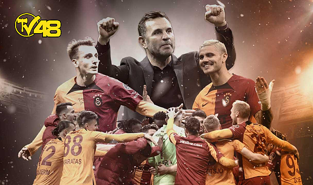 SÜPER LİG&#039;DE 2022-2023 SEZONU ŞAMPİYONU GALATASARAY