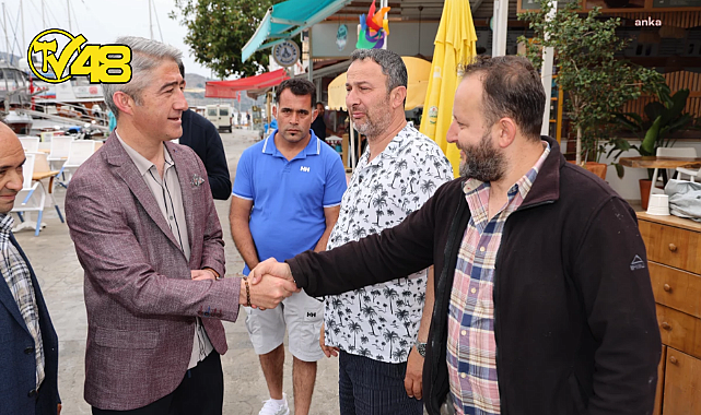 BAŞKAN OKTAY, SELİMİYE VE BOZBURUN&#039;DA İNCELEMELERDE BULUNDU