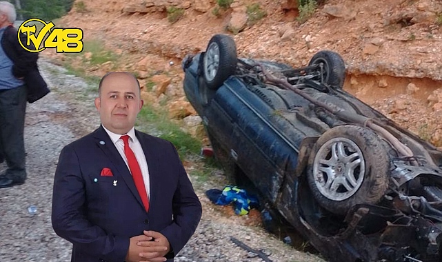 GENÇ PARTİ MUĞLA İL BAŞKANI AŞKAR VE OĞLU 4 TAKLA ATARAK ŞARAMPOLE DÜŞTÜ!