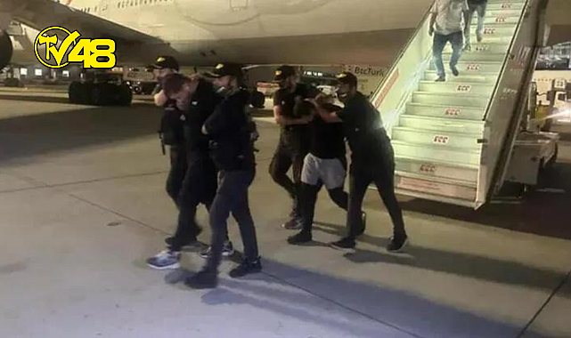 MUĞLA&#039;NINDA İÇİNDE BULUNDUĞU OPERASYONDA İNTERPOL TARAFINDAN ARANAN SUÇLULAR YAKALANDI