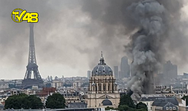 PARİS&#039;TE DOĞAL GAZ PATLAMASI: 4 YARALI