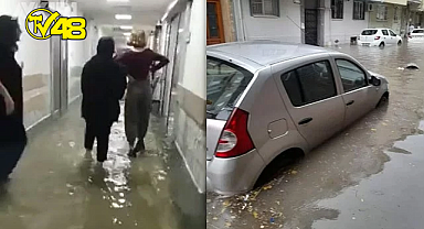 SEL SONRASI DEVLET HASTANESİ BU HÂLE GELDİ, HASTALAR ÇEVRE İLLERDEKİ HASTANELERE NAKLEDİLDİ