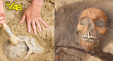 YOL ÇALIŞMASI ESNASINDA 450 'VAMPİR' İSKELETİ BULUNDU