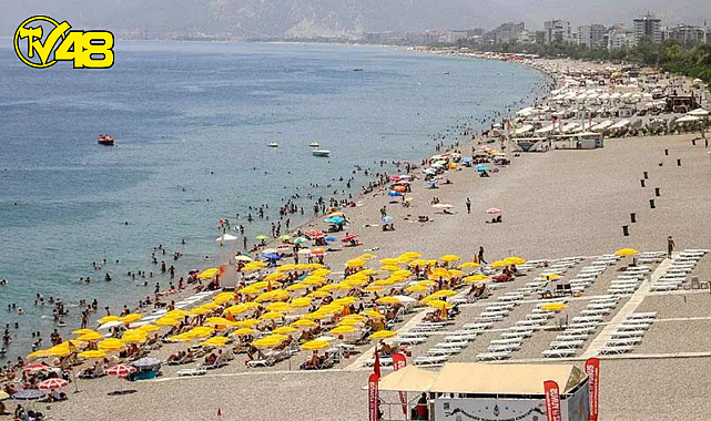 ANTALYA VE MUĞLA TÜRKİYE&#039;NİN EN SICAK YERLERİ OLDU