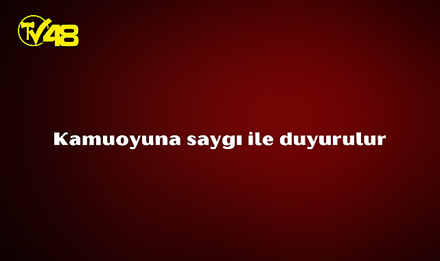MUĞLA BELEDİYESİ&#039;NDEN KAVAKLIDERE İMAR PLANI AÇIKLAMASI
