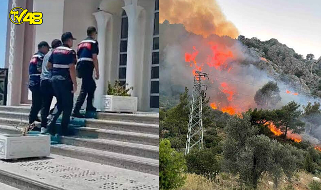 MUĞLA&#039;DA 9 HEKTARI YAKAN KİŞİ TUTUKLANDI!