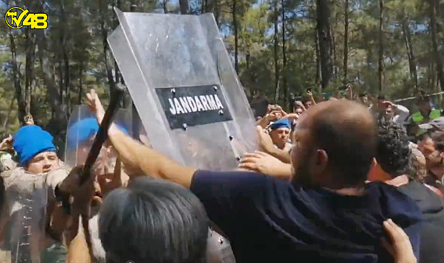 MUĞLA&#039;DA MADEN SAHASININ GENİŞLETİLMESİNE KARŞI DİRENİŞTE 18 KİŞİ GÖZ ALTINA ALINDI