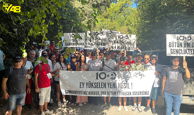 PROF. DR. ÜMİT ÖZDAĞ, 100. YIL CUMHURİYET DOĞA YÜRÜYÜŞÜ’NE KATILDI