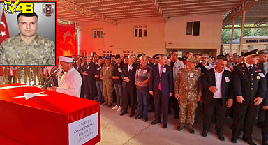 ŞEHİT ÖMER CİNKARA SON YOLCULUĞUNA UĞURLANDI