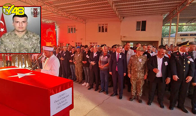 ŞEHİT ÖMER CİNKARA SON YOLCULUĞUNA UĞURLANDI