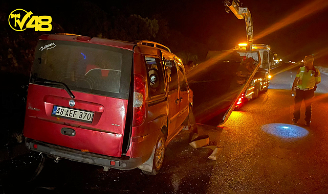 BODRUM-MİLAS KARAYOLUNDA KAZA!