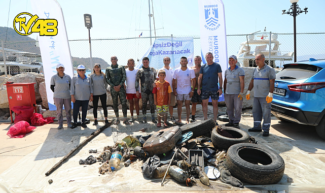 KADIKALESİ VE AKYARLARDA DENİZ DİBİ TEMİZLİĞİ