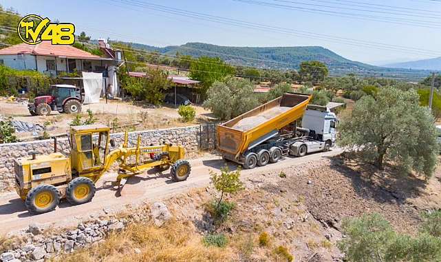 MİLAS BELEDİYESİ&#039;NDE ASFALT SEFERBERLİĞİ BAŞLADI