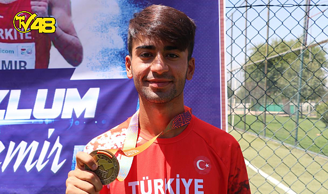 MİLLİ ATLET HAYRETTİN YILDIZ,20 YAŞ ALTI AVRUPA  ATLETİZİM ŞAMPİYONASI&#039;NDA GÜMÜŞ MADALYA KAZANDI