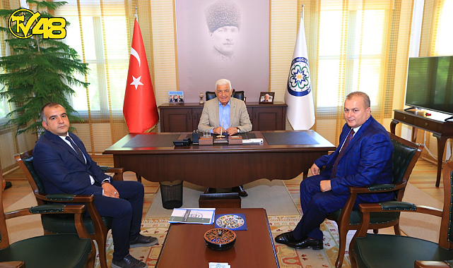 ŞOFÖRLER ODASI&#039;NDAN BAŞKAN GÜRÜN&#039;E ZİYARET