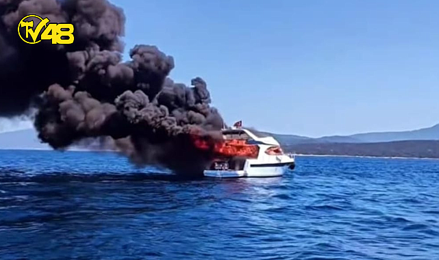 TÜRKBÜKÜ&#039;NDE TEKNE YANGINI