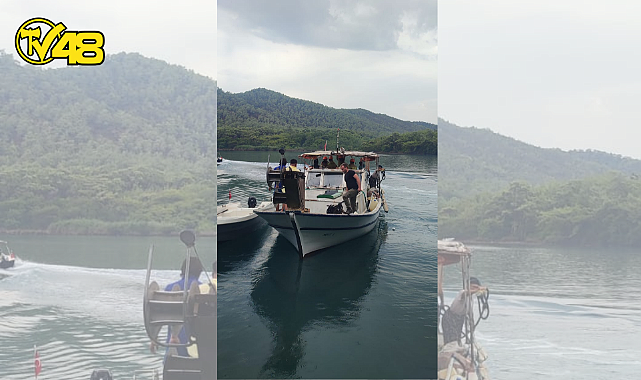 MARMARİS TUZLA KOYU İLE GÖKOVA KÖRFEZİ ARASINDA KALAN BURUN’DA ÇIKAN YANGIN KONTROL ALTINA ALINDI