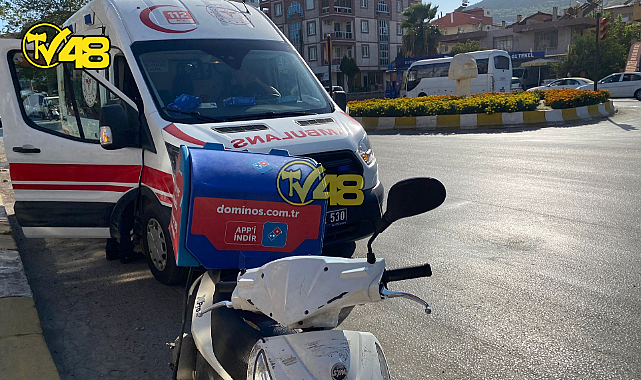 MİLAS 23 NİSAN BULVARI&#039;NDA TEK TARAFLI YARALAMALI KAZA