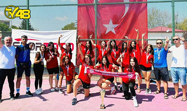 U16 ORTAKÖY EGE YILDIZLARI KIZLAR HOKEY TAKIMI TÜRKİYE KUPASI&#039;NI MUĞLA&#039;YA GETİRDİ