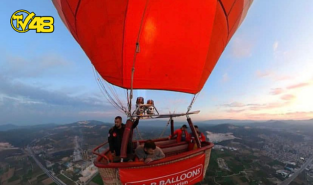 YATAĞAN&#039;DA BALON TURİZMİ İÇİN UÇUŞLARI BAŞLADI