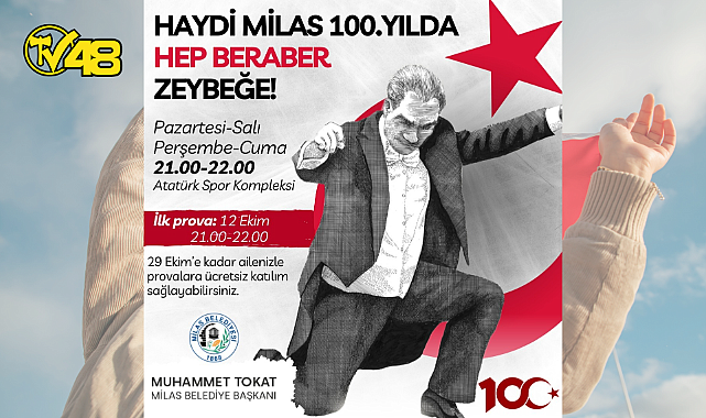 CUMHURİYETİN 100. YILINDA MİLAS ATAPARK&#039;TA &quot;HARMANDALI&quot; GÖSTERİSİ...