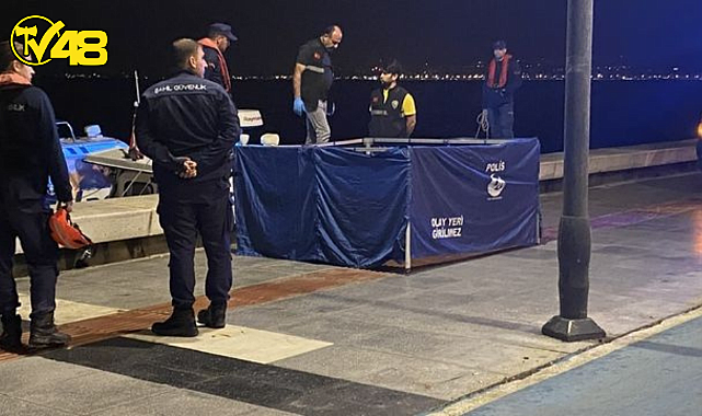 İZMİR&#039;DE AYAĞINA BİDON BAĞLI ERKEK CESEDİ BULUNDU