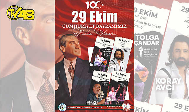 MİLAS&#039;IN DÖRT BİR YANINI 100. YILIN GURURU SARACAK