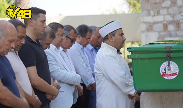 MİLAS TİCARET VE SANAYİ ODASI ESKİ ŞOFÖRÜ LEVENT ESER SON YOLCULUĞUNA UĞURLANDI