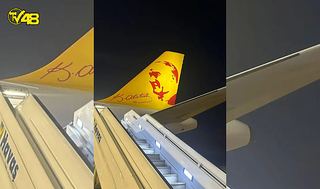 PEGASUS HAVA YOLLARININ CUMHURİYET’İN 100. YILINDA FİLOSUNA KATTIĞI &quot;CUMHURİYET&quot; İSİMLİ 100. UÇAĞI, MİLAS HAVALİMANI’NA İNDİ