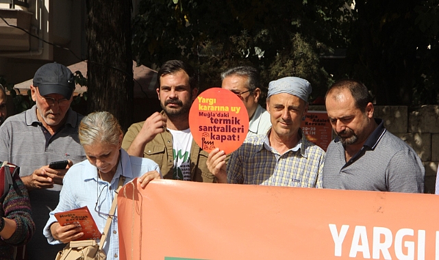 TERMİK SANTRALLERİN KAPATILMASI İÇİN MUĞLA  ADALET KERVANI MÜCADELE EDİYOR