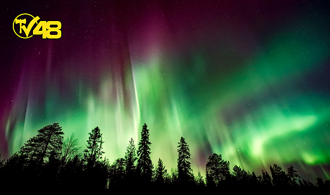 NORVEÇ DEĞİL TÜRKİYE! KUZEY IŞIKLARI DÜN GECE BİRÇOK KENTİMİZDE GÖRSEL ŞÖLEN SUNDU