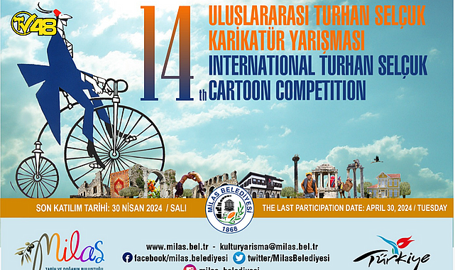 14. TURHAN SELÇUK KARİKATÜR YARIŞMASI BAŞLIYOR