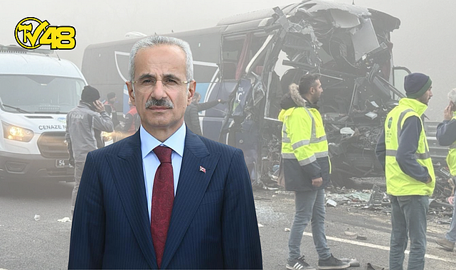 BAKAN URALOĞLU, KUZEY MARMARA OTOYOLU'NDAKİ ZİNCİRLEME KAZA SONRASI ALINAN TEDBİRLERİ AÇIKLADI