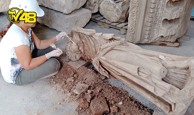 DANS EDEN MUSA HEYKELİ 22 ASIR SONRA MUĞLA&#039;DA ORTAYA ÇIKTI!