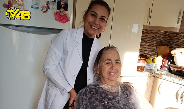 MİLAS BELEDİYESİ, EVDE KUAFÖRLÜK HİZMETİ İLE VATANDAŞLARA DESTEK OLUYOR