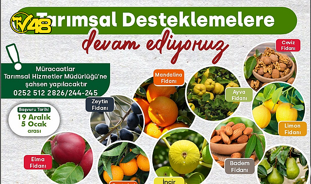 MİLAS BELEDİYESİ TARIMSAL DESTEKLEMELERİNE DEVAM EDİYOR