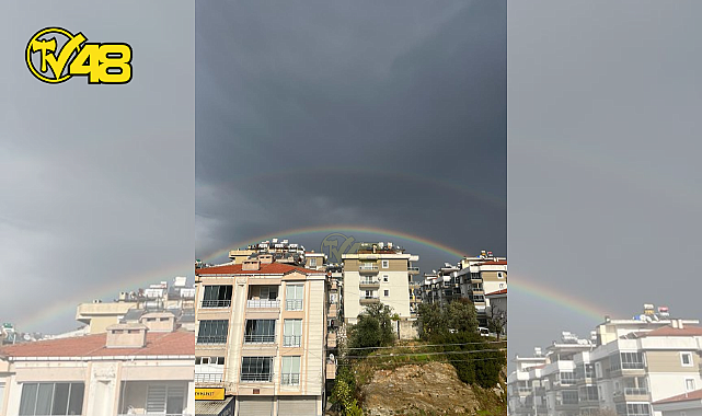 MİLAS&#039;TA ORTAYA ÇIKAN GÖKKUŞAĞI MEST ETTİ