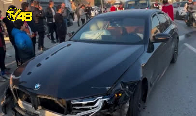 SÖKE-BODRUM  YOLU ÜZERİ MURADİYE KAVŞAĞINDA KAZA!