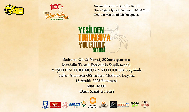 YEŞİLDEN TURUNCUYA YOLCULUK SERGİSİ…