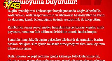 ANTALYASPOR'UN İSRAİLLİ FUTBOLCUSU SAGİV JEHEZKEL GÖZALTINA ALINDI