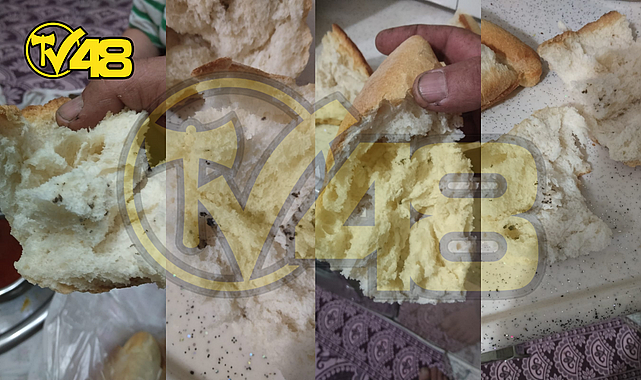 EKMEK İÇERİSİNDE FARE PİSLİĞİ ÇIKAN FIRINDA DENETLEME YAPILDI!